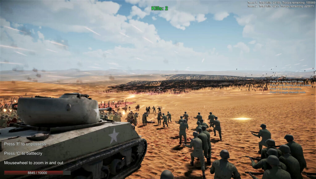 《史诗战争模拟器2 Ultimate Epic Battle Simulator2》免安装中文版v0.1汉化插图1 《史诗战争模拟器2 Ultimate Epic Battle Simulator2》免安装中文版v0.1汉化插图1