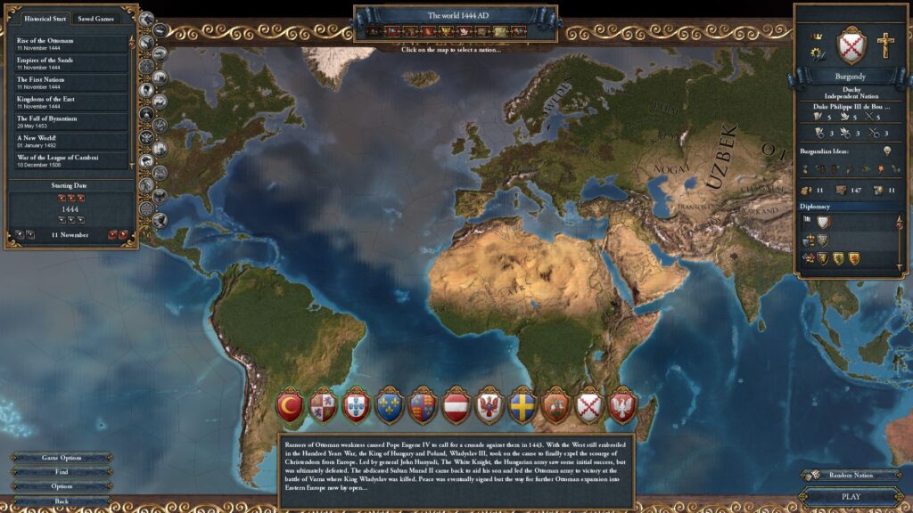 《GOG版本欧陆风云4/Europa Universalis IV》V1.36.2.2/容量6.43GB/简体中文汉化MOD/支持网络联机插图 《GOG版本欧陆风云4/Europa Universalis IV》V1.36.2.2/容量6.43GB/简体中文汉化MOD/支持网络联机插图