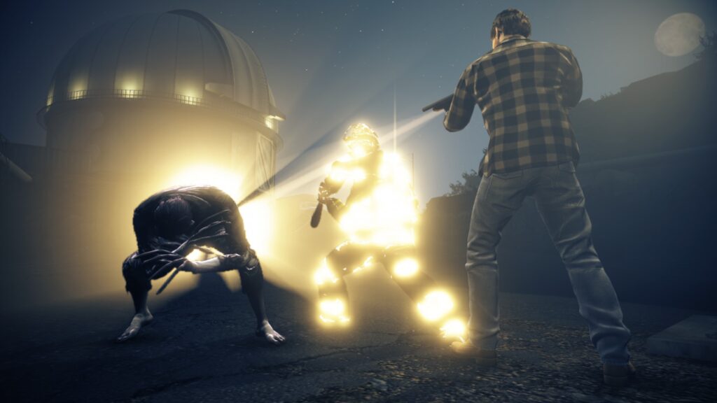 《心灵杀手:美国噩梦/Alan Wake ‘s American Nightmare》v1.03/容量2.3GB/集成汉化补丁/带多项修G器和通关存档插图5 《心灵杀手:美国噩梦/Alan Wake ‘s American Nightmare》v1.03/容量2.3GB/集成汉化补丁/带多项修G器和通关存档插图5