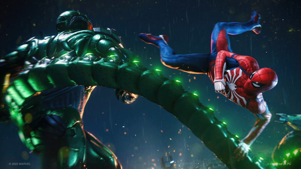 《漫威蜘蛛侠:重制版/Marvel s Spider Man Remastered》V2.1/官方繁体中文/赠二十七项修G器/100%全收集.全时装.全收藏.全技能.全资源存档/容量78.9GB插图6 《漫威蜘蛛侠:重制版/Marvel s Spider Man Remastered》V2.1/官方繁体中文/赠二十七项修G器/100%全收集.全时装.全收藏.全技能.全资源存档/容量78.9GB插图6