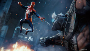 《漫威蜘蛛侠：重制版/Marvel s Spider Man Remastered》V2.1/官方繁体中文/赠二十七项修G器/100%全收集.全时装.全收藏.全技能.全资源存档/容量78.9GB-山水资源站