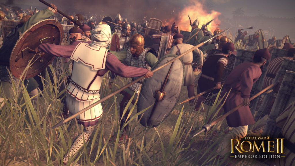 《罗马2:全面战争/Total War: ROME II – Emperor Edition》v2.4.0皇帝版.帝王版|集成DLCs|容量33GB|内置简体中文汉化,修复闪字|赠音乐原声|赠多项修G器|赠完美存档|赠多个实用MOD插图7 《罗马2:全面战争/Total War: ROME II – Emperor Edition》v2.4.0皇帝版.帝王版|集成DLCs|容量33GB|内置简体中文汉化,修复闪字|赠音乐原声|赠多项修G器|赠完美存档|赠多个实用MOD插图7