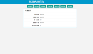 新版创胜代理后台-山水资源站