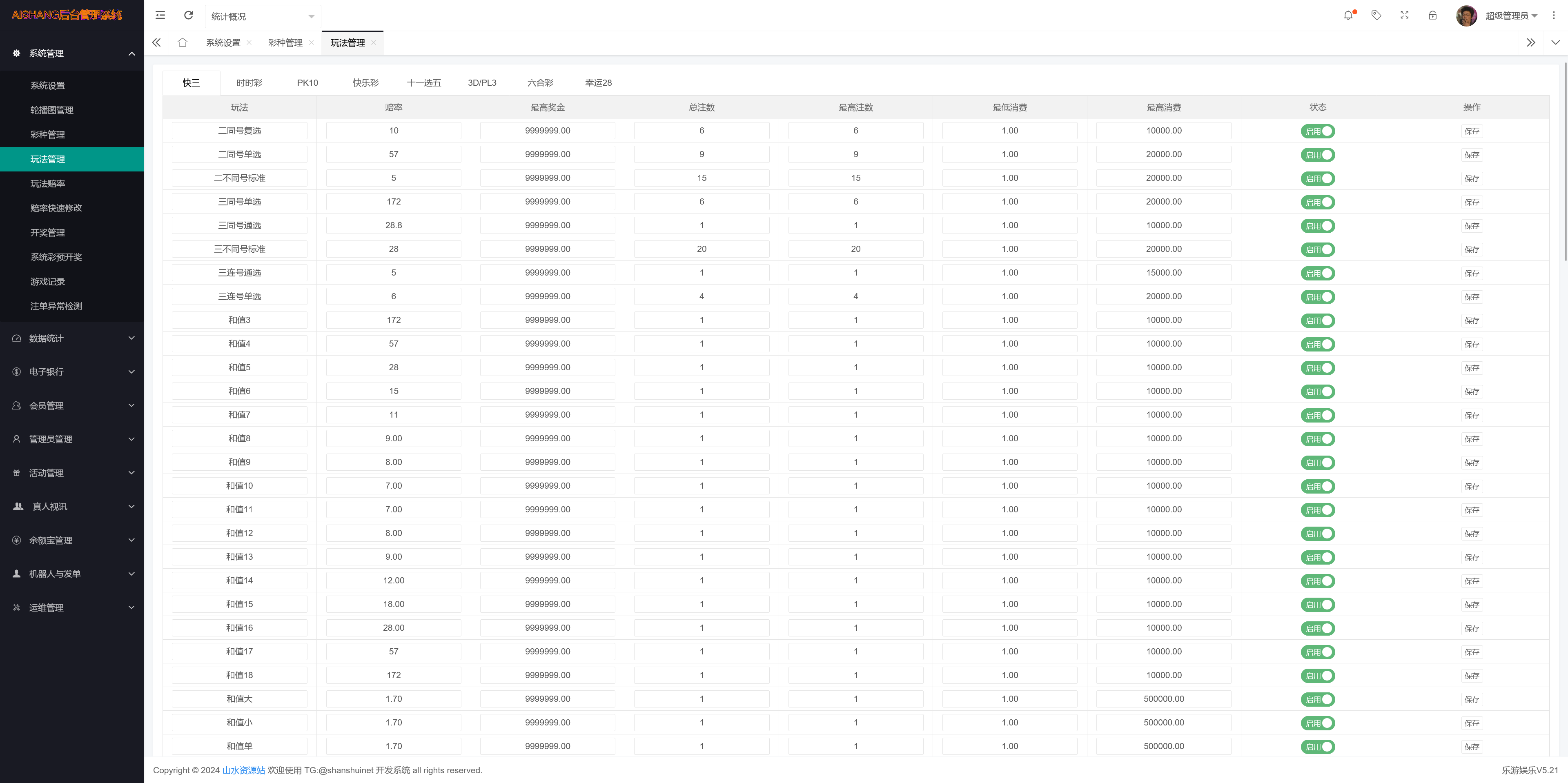 大富二开完整运营版新UI乐游博悦娱乐/Linux系统+余额宝理财+合买大厅+前后端重构+搭建教程插图21