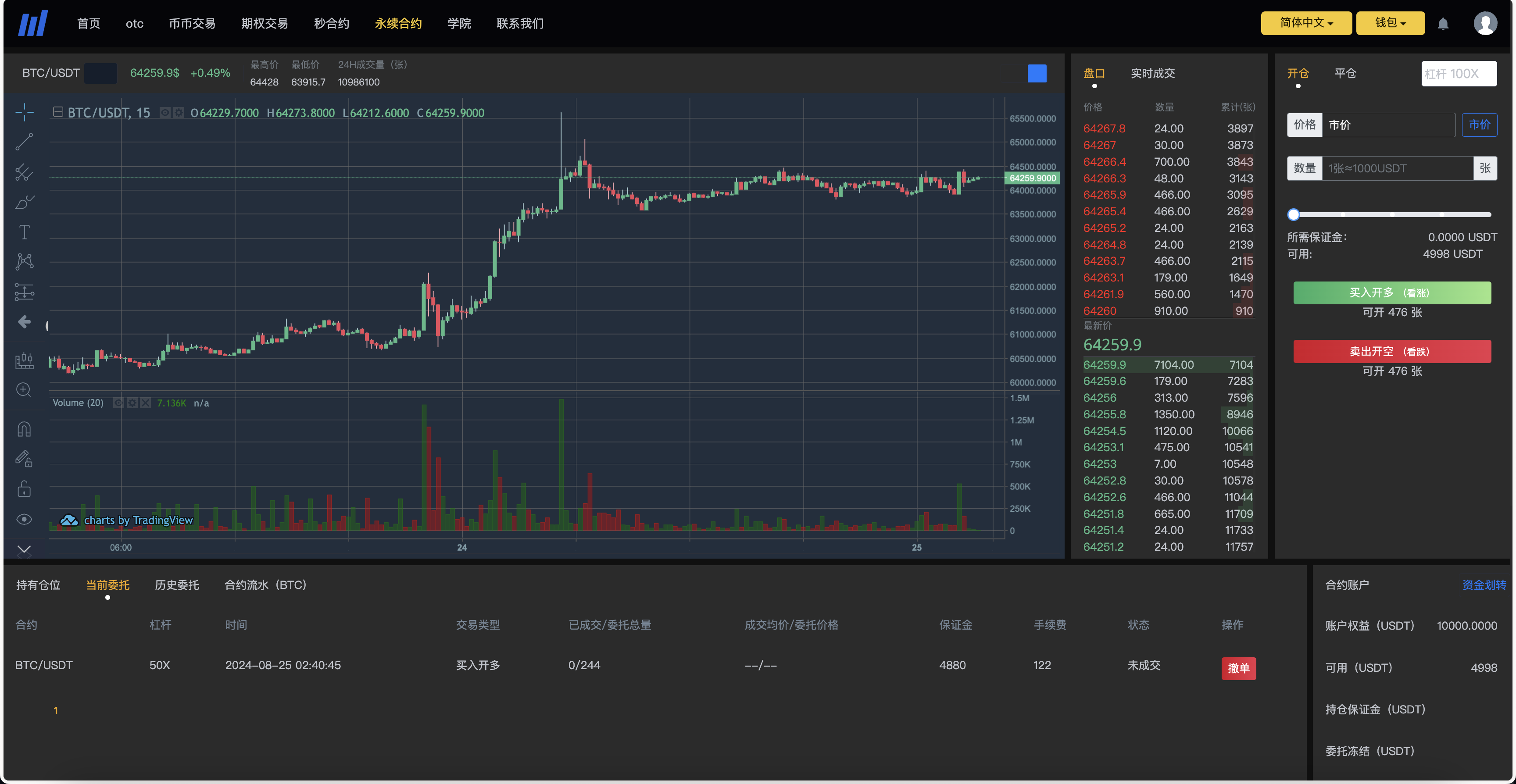 全开源BitWell多语言交易所源码/OTC+币币交易+永续合约+期权交易+风控+申购+秒合约交易+代理渠道商/前端uniapp+后端php+搭建教程插图13