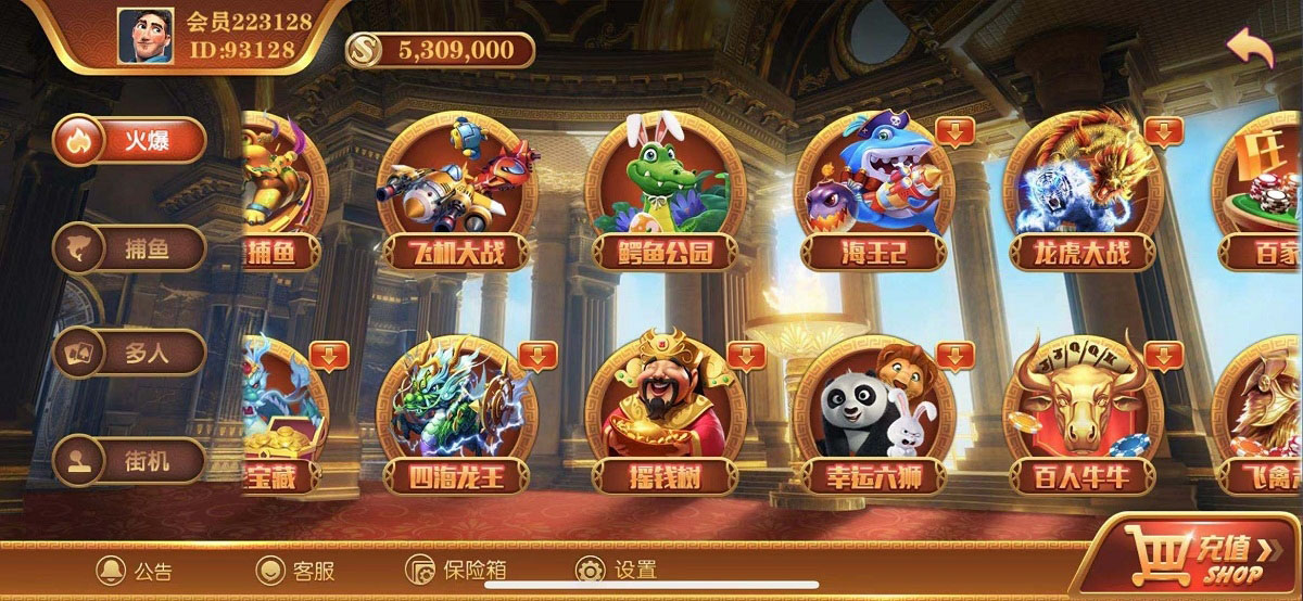运营级无错大富豪二开系列逍遥娱乐 双端完整组件-山水资源站