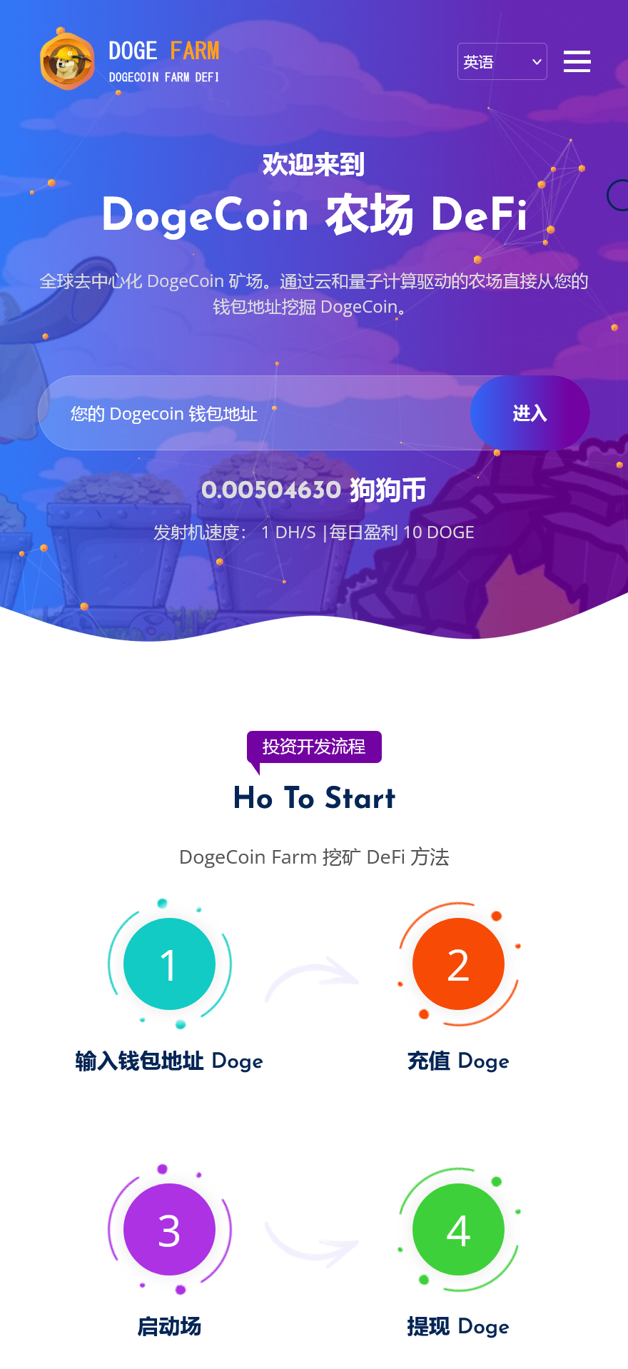 狗狗币存币生息源码/DOGE DeFi矿场/狗狗币DeFi区块链源码+搭建教程插图