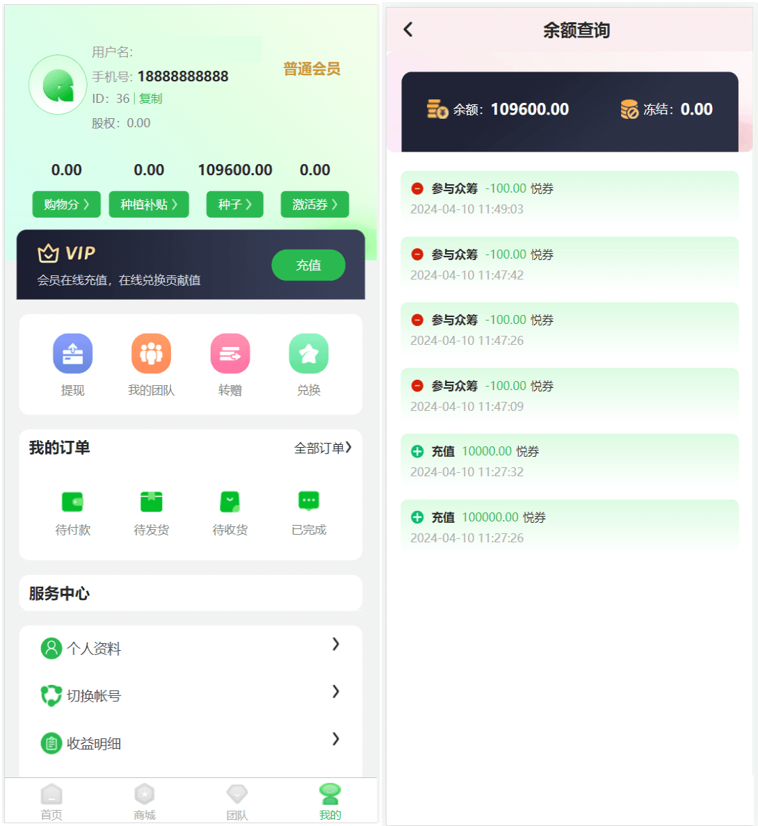 修复版众筹商城系统/商城加共识/订单认购/多多优购插图2