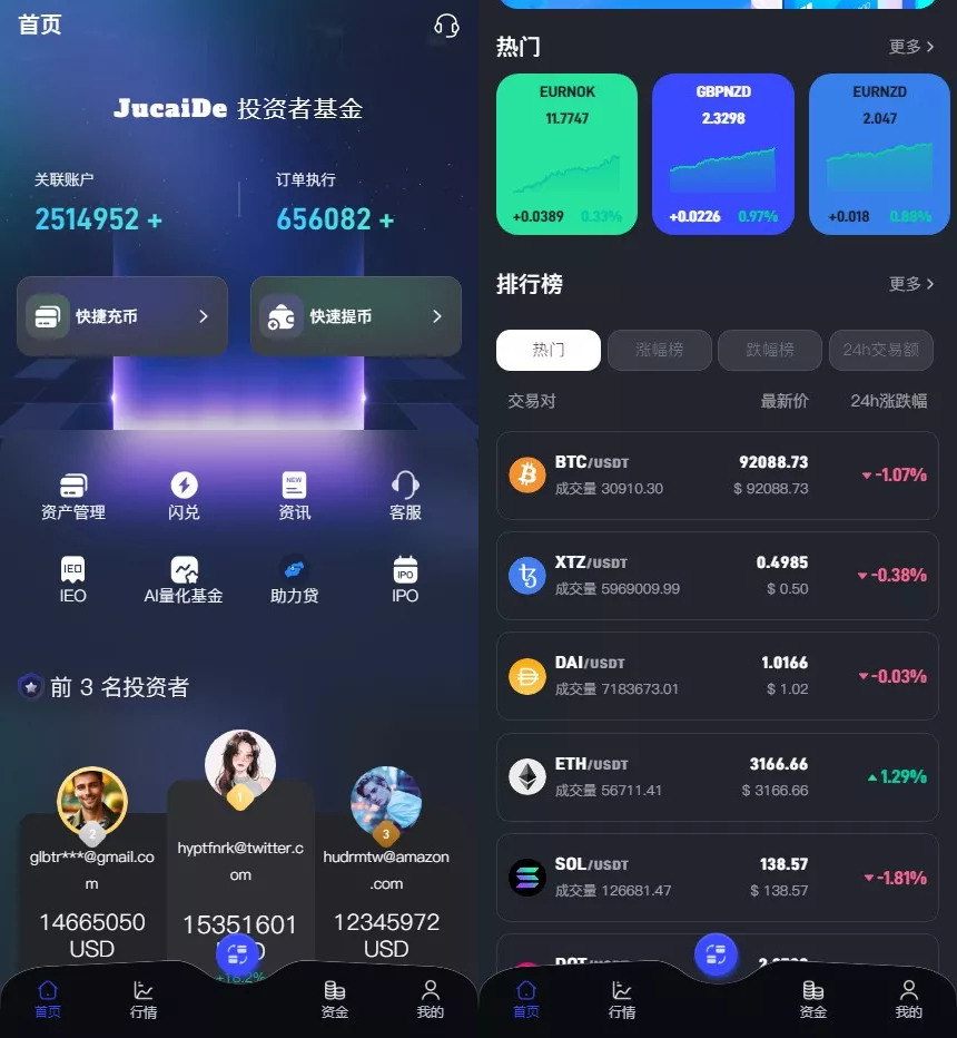 【全新JAVA带跟单综合交易所】加密货币+外汇+期货+全球股票+全开源综合交易所源码-山水资源站