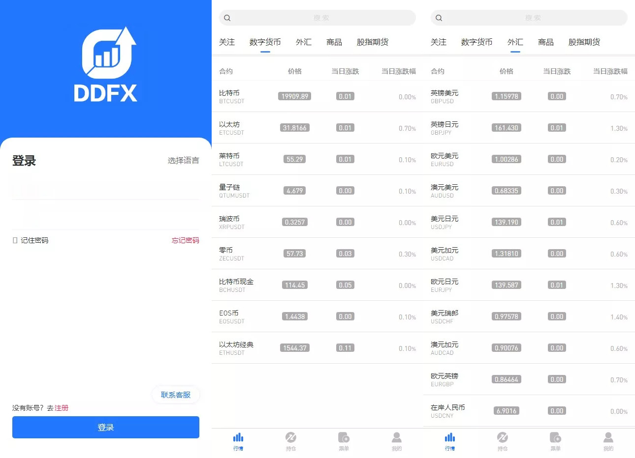【多语言微盘】虚拟货币+外汇+国际散货+股指期货+跟单+PChtml+H5黑蓝UNIAPP两套前端+时间盘等多玩法插图
